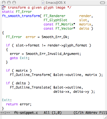 Mac code graphic