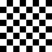 Chessboard created by PIL